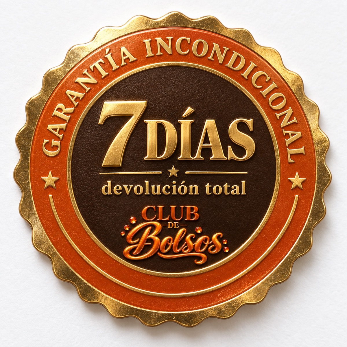 Sello de garantía de 7 días